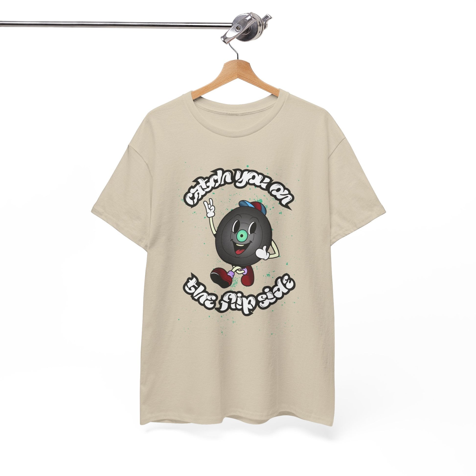 Catch You On The Flip Side Men's Vinyl T-Shirt