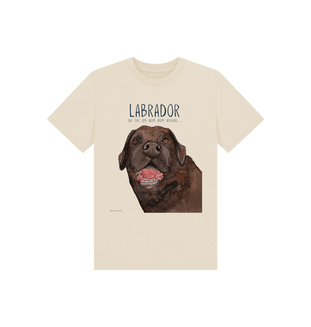 Chocolate Labrador Snack Patrol Kids T-Shirt