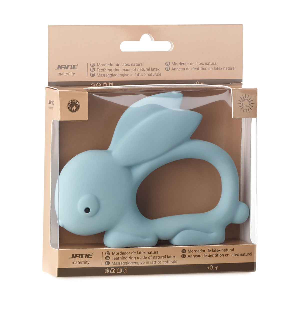 Natural Latex Teether Ring for Baby