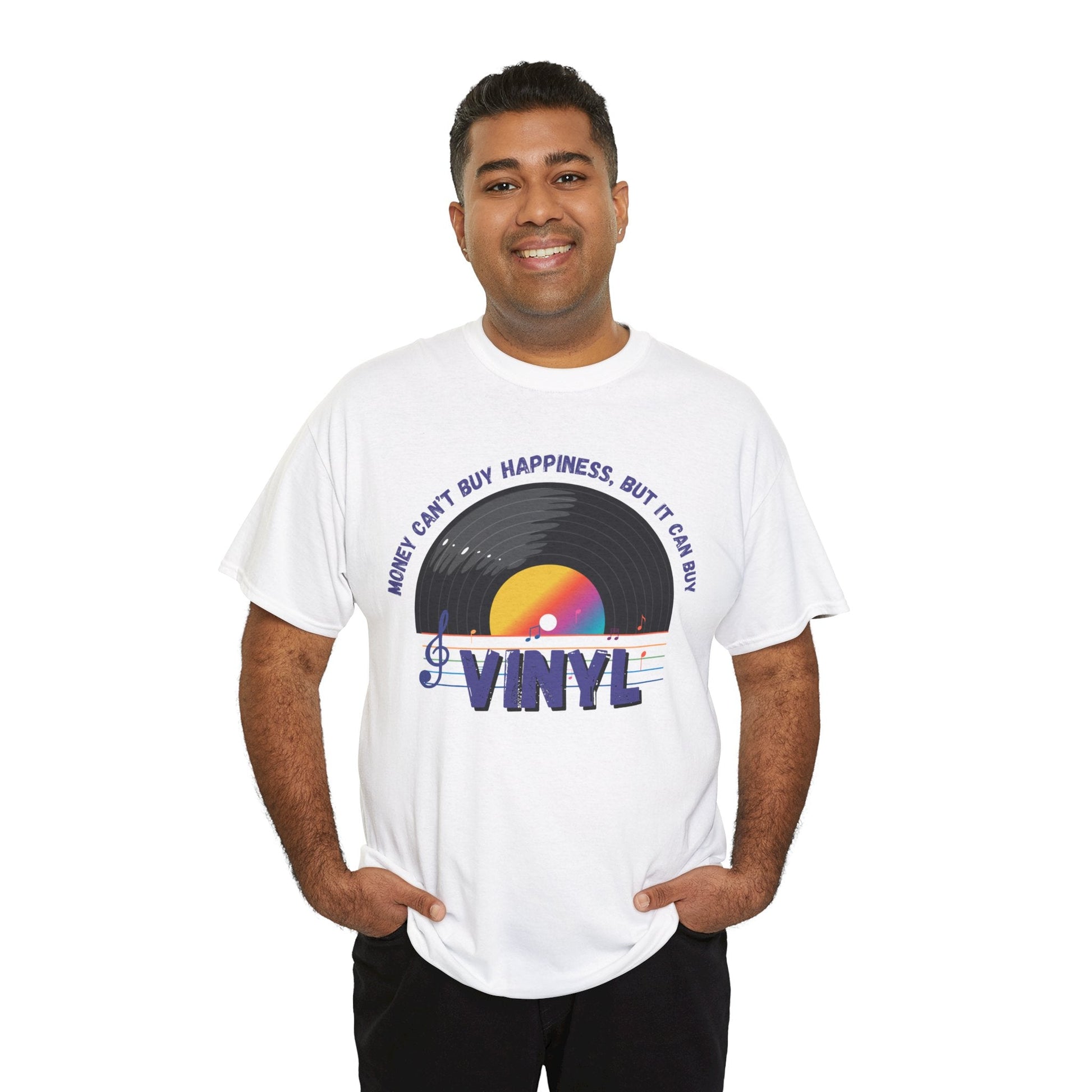 Money Can't Buy Happiness But It Can Buy Vinyl Men's T-Shirt