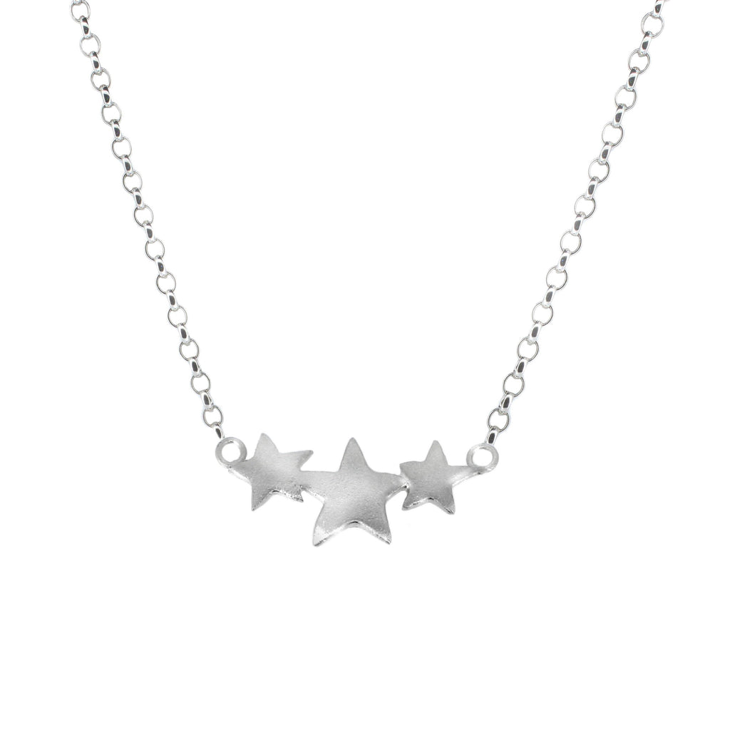 Trio of Stars Necklace