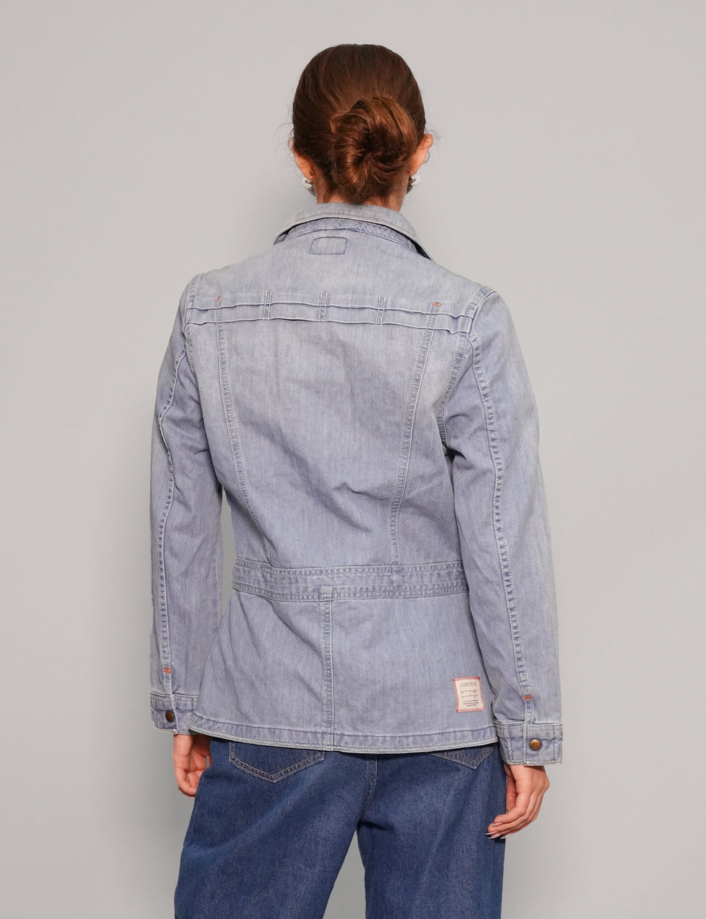 Vintage 70s Denim Jacket in Classic Blue