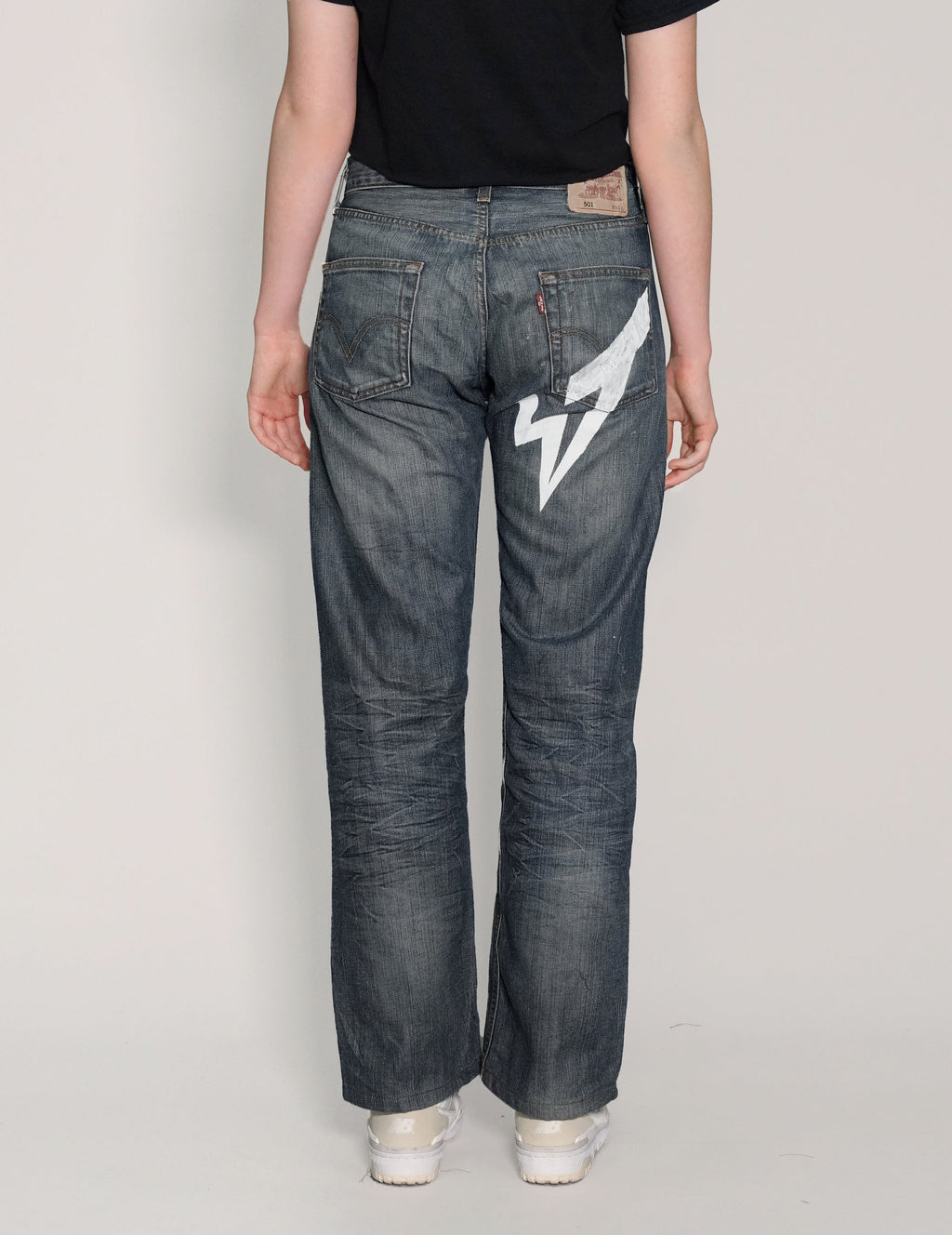 Love Will Tear Us Apart Vintage Indigo Jeans