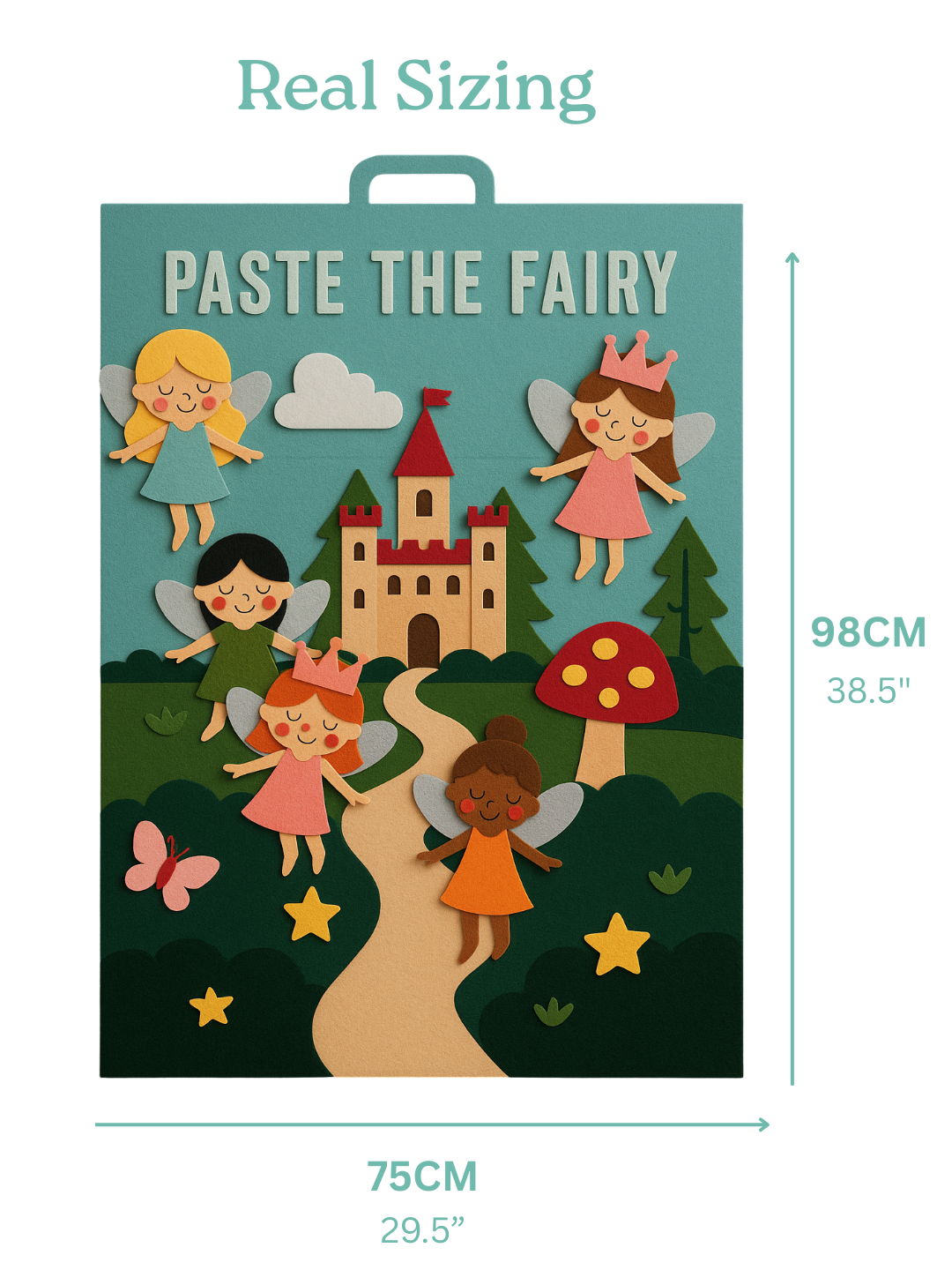 Felt Fairy Dress Up Board for Kids