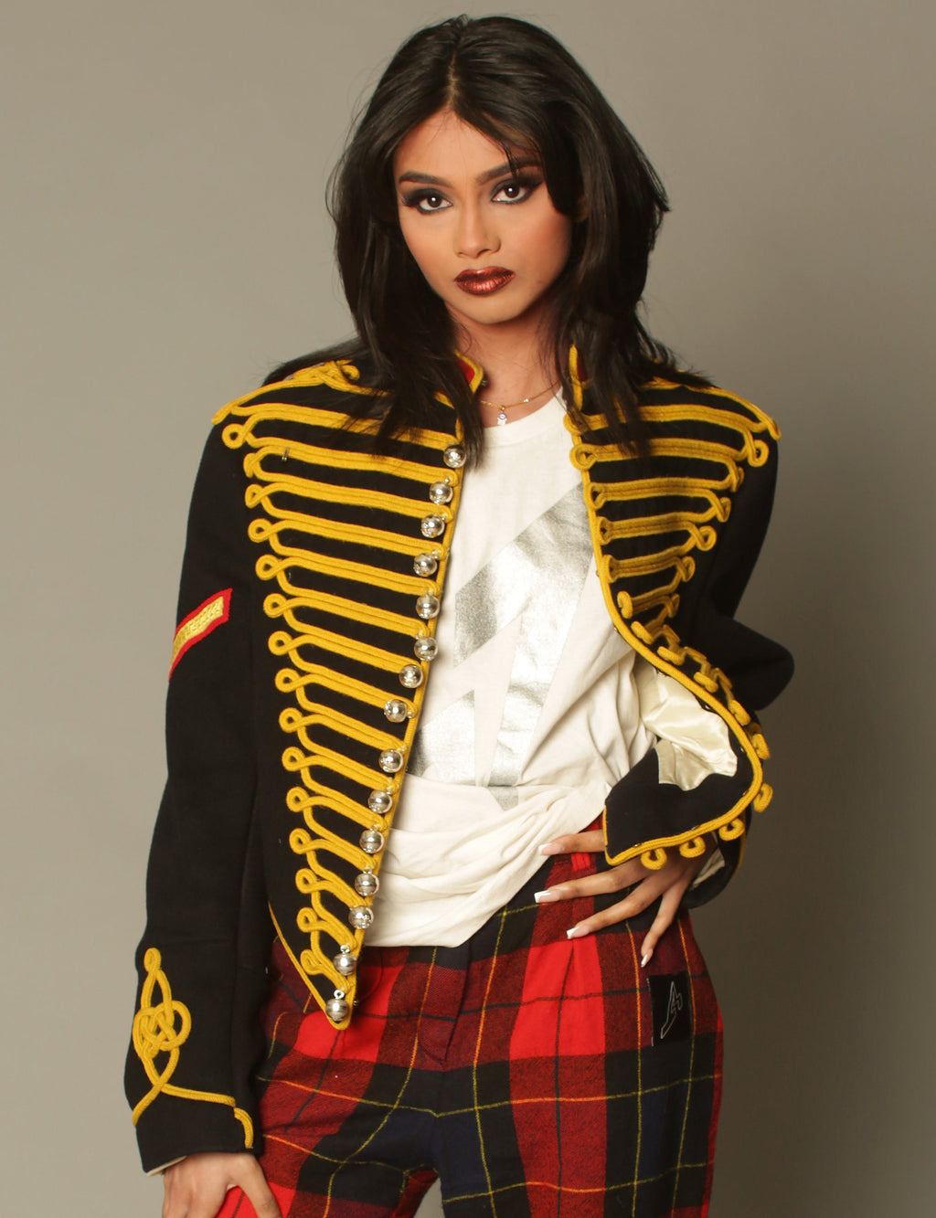 Vintage Royal Horse Artillery Ceremonial Rock and Roll Jacket