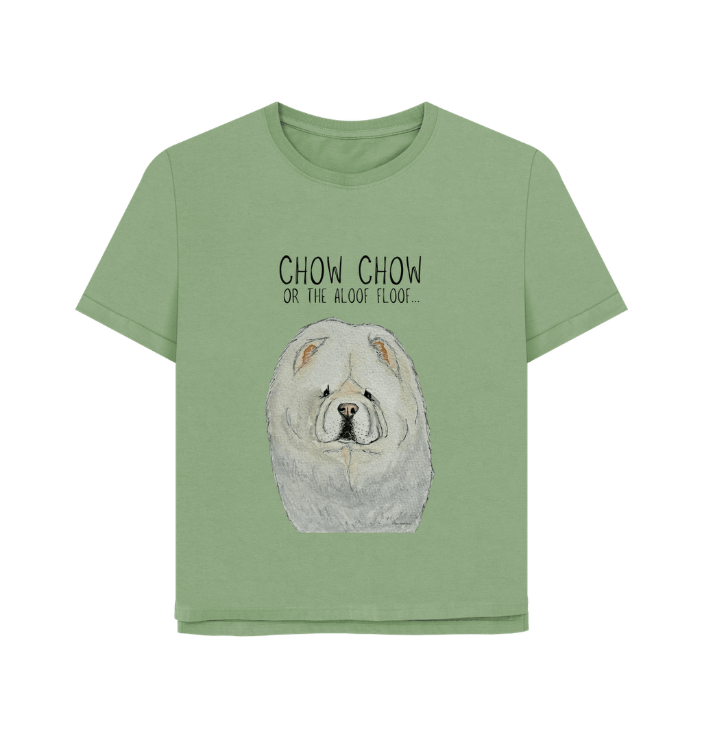 Cream Chow Chow Women's Relaxed Fit T-Shirt