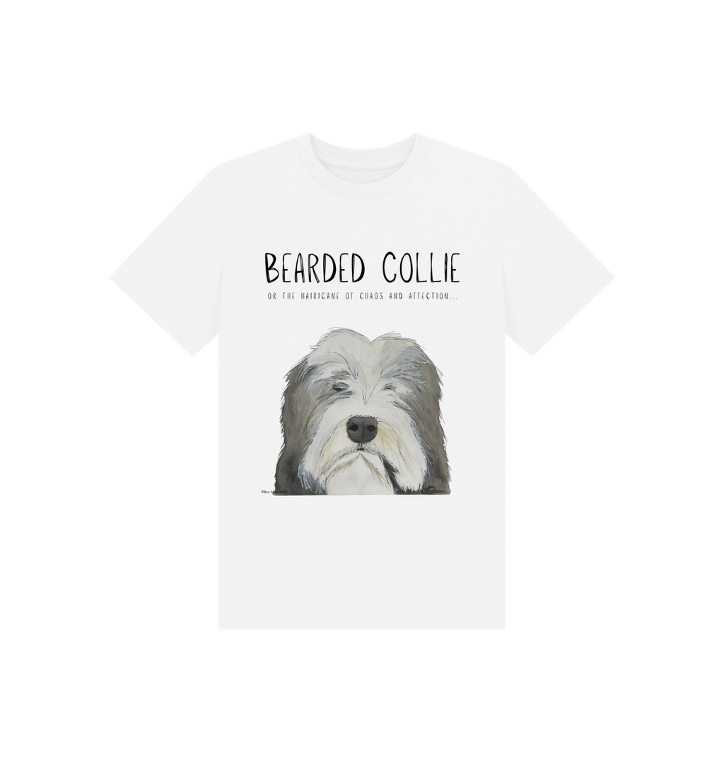 Tiny Hairicane Bearded Collie Child's T-Shirt