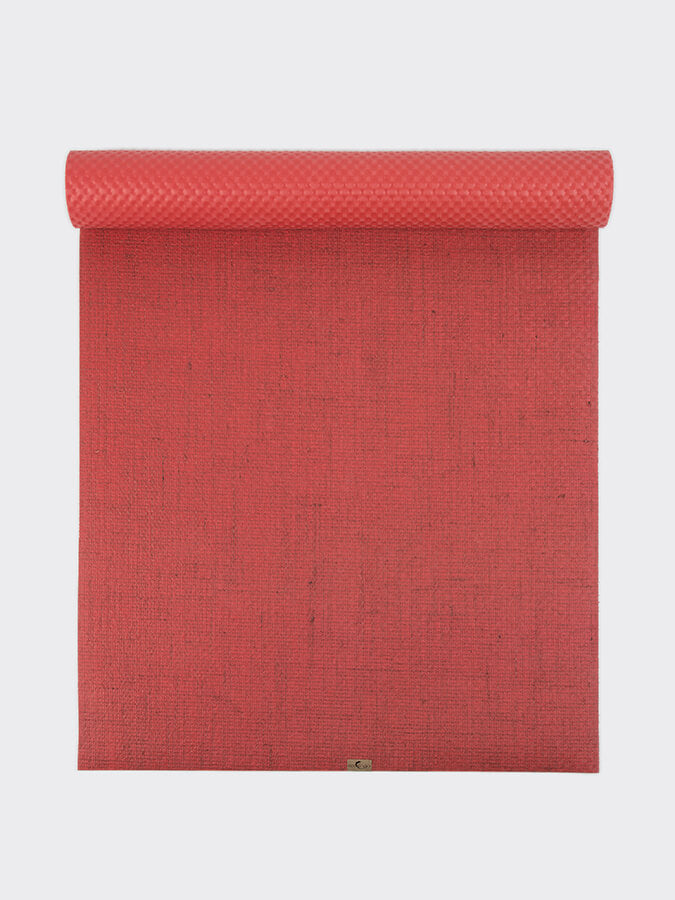 Standard Jute Yoga Mat 4mm Natural Rubber