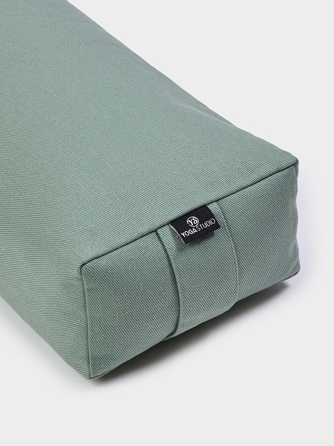 Small Rectangular Buckwheat Bolster for Yoga and Meditation