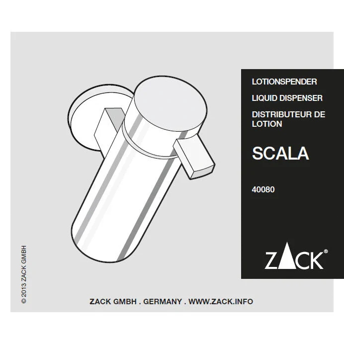Polished Stainless Steel Soap Dispenser