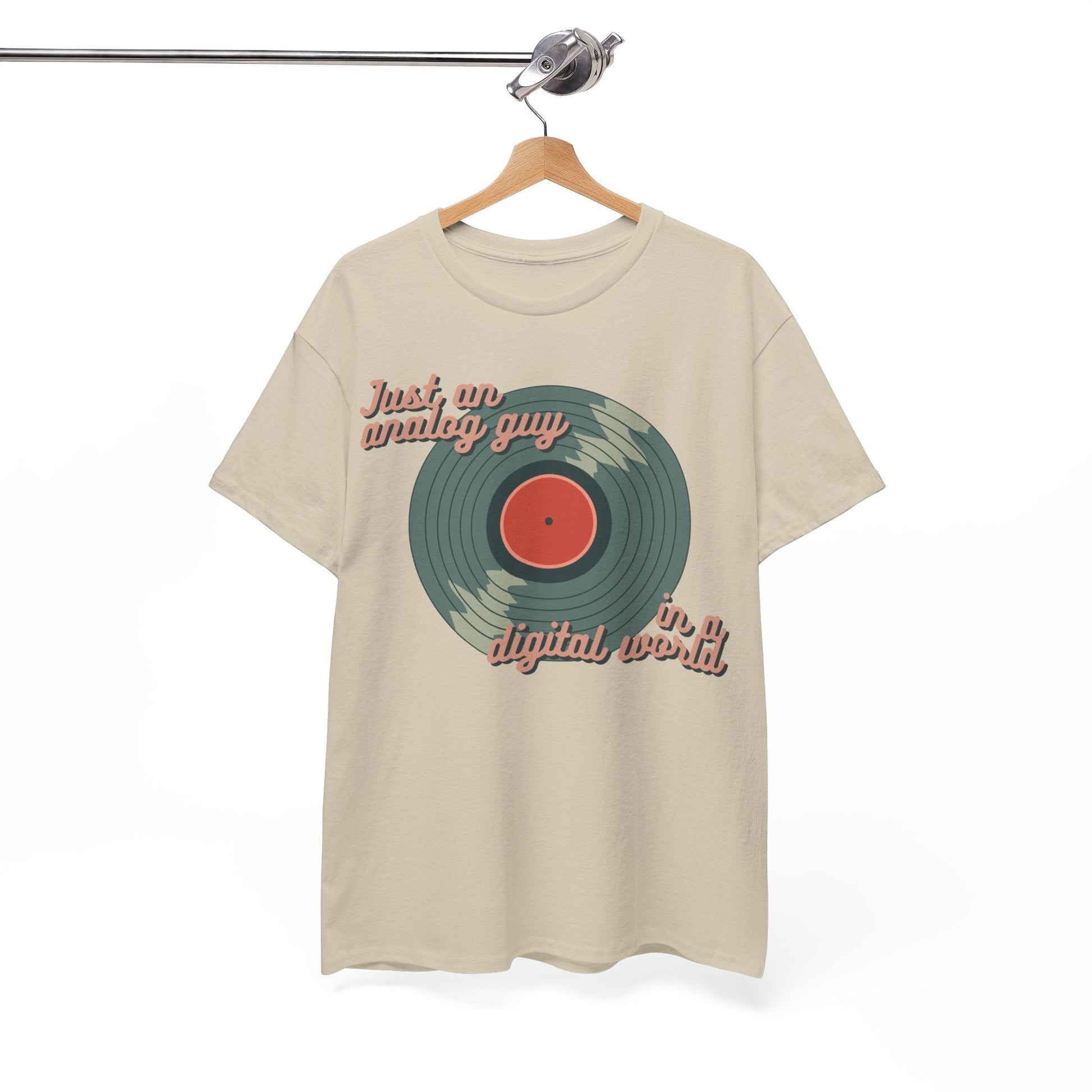 Just an Analog Guy in a Digital World Men's T-Shirt