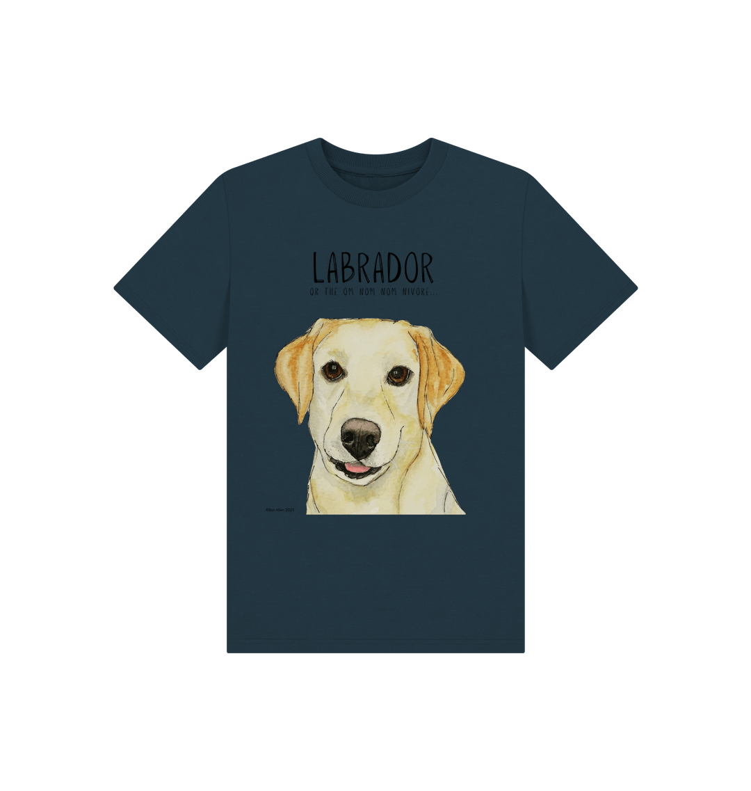 Yellow Labrador Snack Patrol Kids T-Shirt
