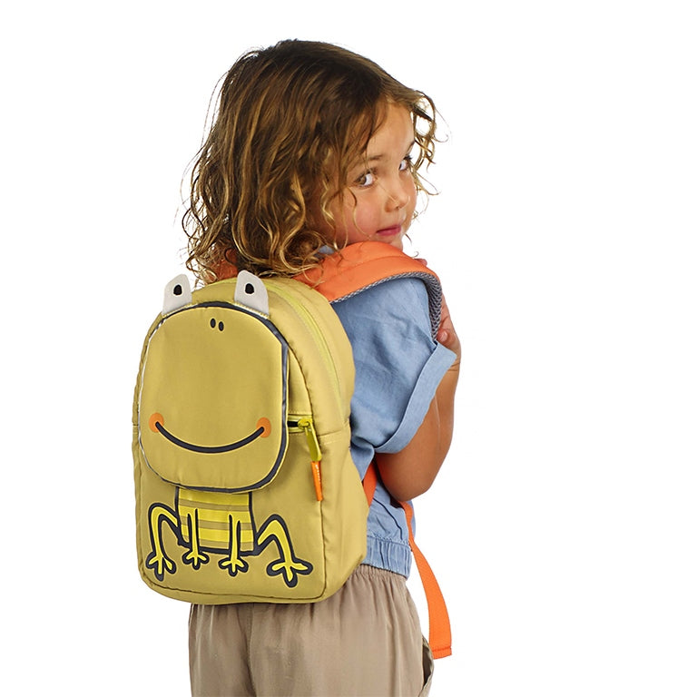 Child's Backpack in Baby Frog or Baby Fox