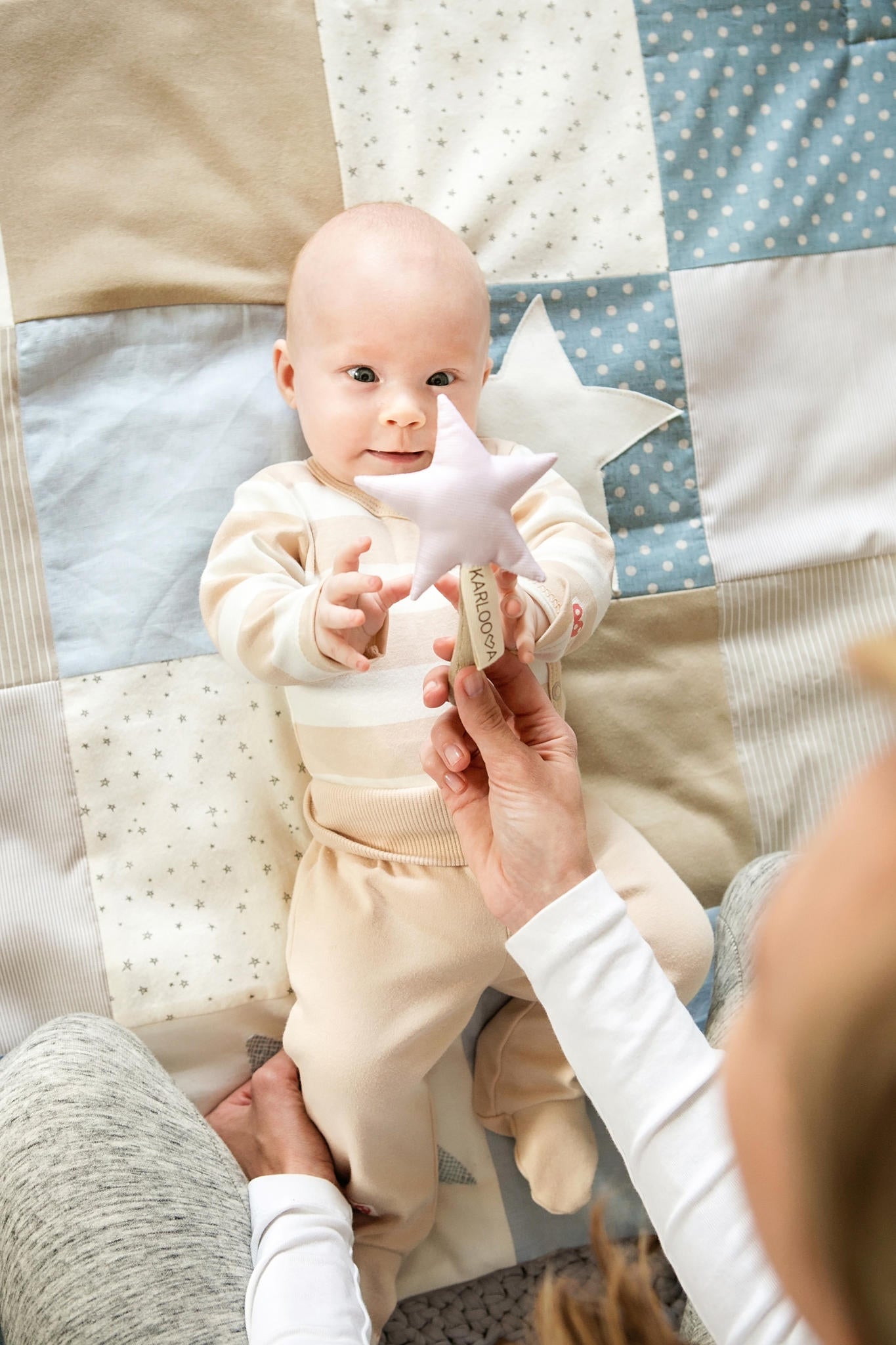 Karloova Handmade Activity Blanket – Perfect for Early Development by Karloova at www.brixbailey.com