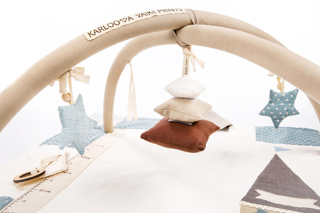Karloova Pillow Heap Toy - Stimulating, Handmade Baby Toy by Karloova at www.brixbailey.com