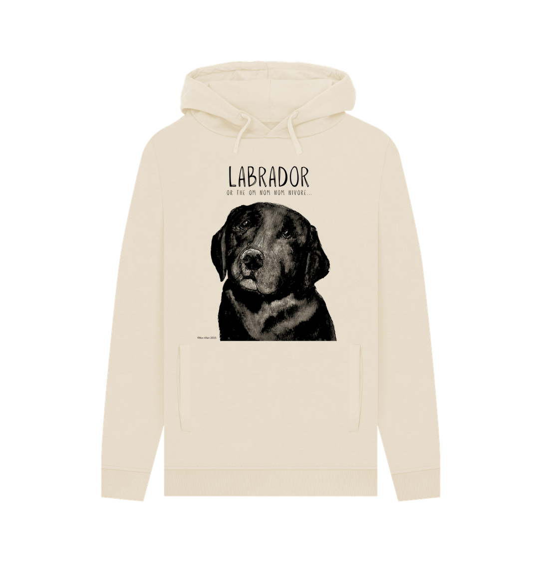 Snack Sensei Hoodie with Black Labrador Print
