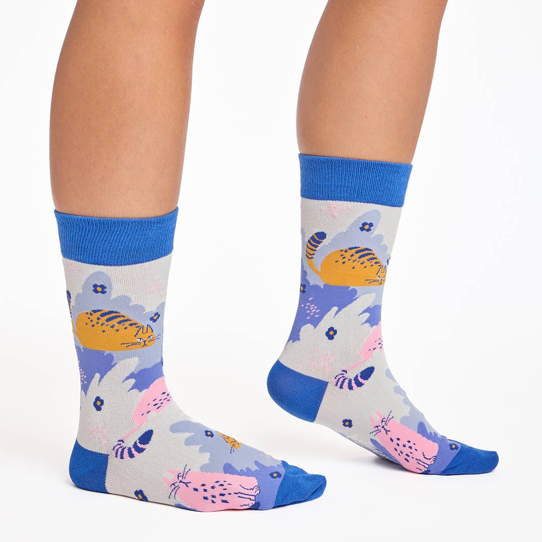 Cat Nap Socks for Women and Men