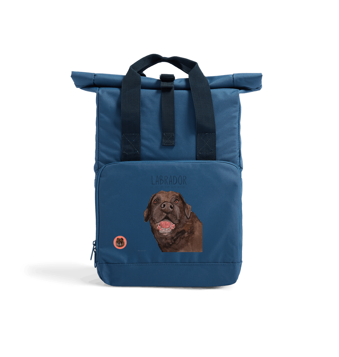 Chocolate Labrador Eco Backpack