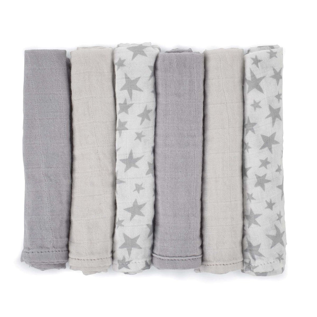 Bamboo Muslin Cloths Soft Absorbent Baby