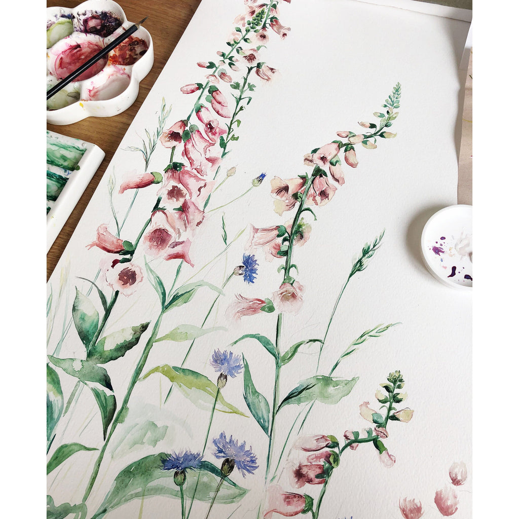 Flower Forest Mural Wallpaper
