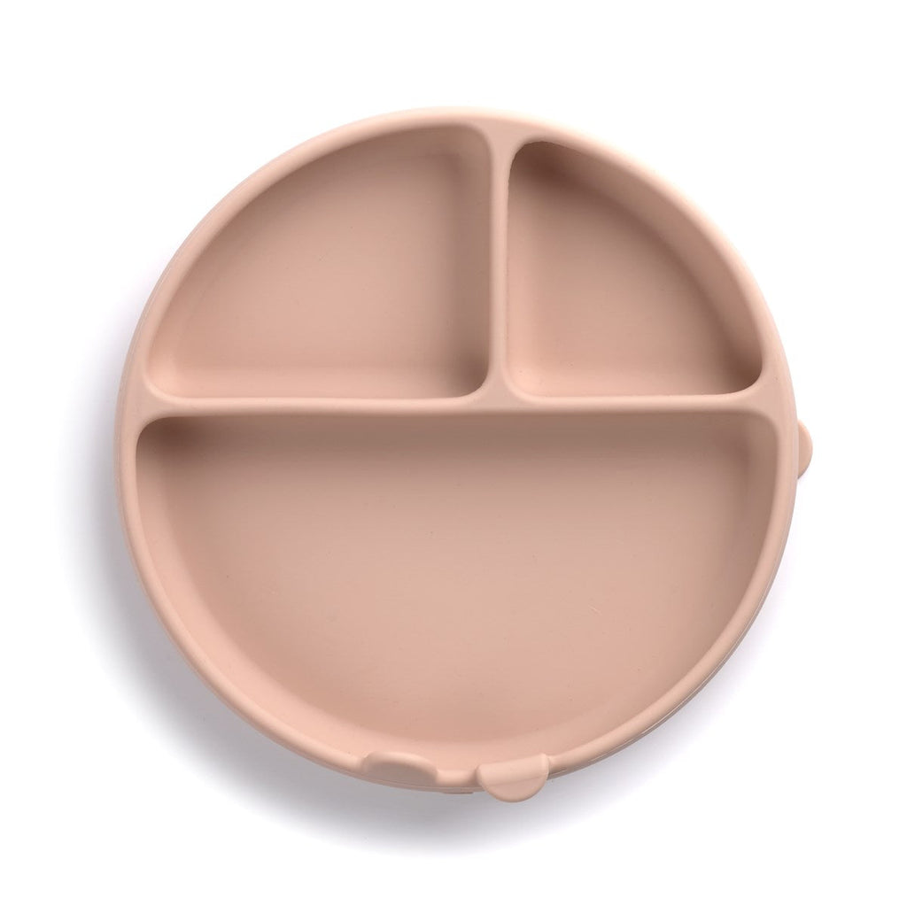 Silicone Plate with Animal Compartments for Baby Led Weaning