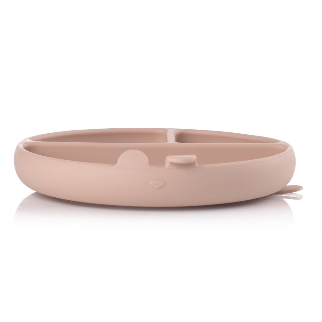 Silicone Plate with Animal Compartments for Baby Led Weaning