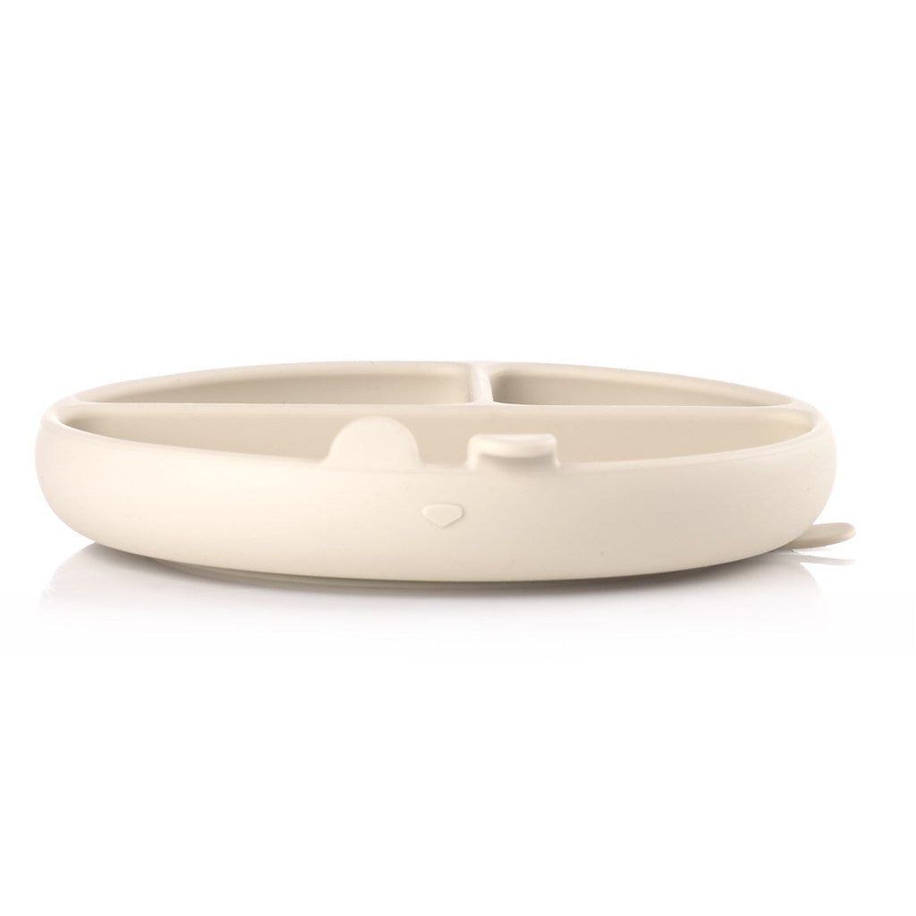 Silicone Plate with Animal Compartments for Baby Led Weaning