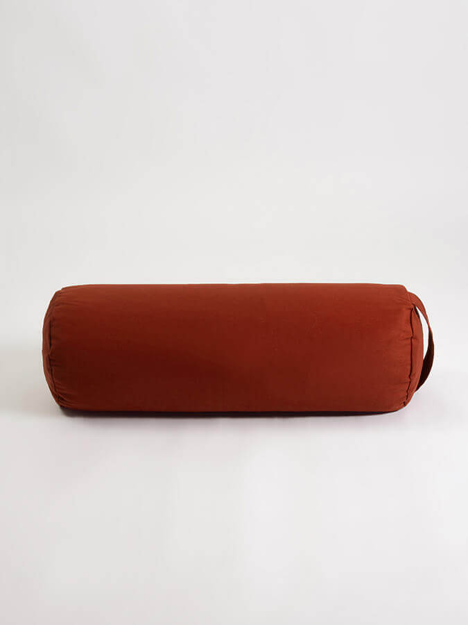 Organic Cotton Buckwheat Lotus Meditation Bolster Cushion