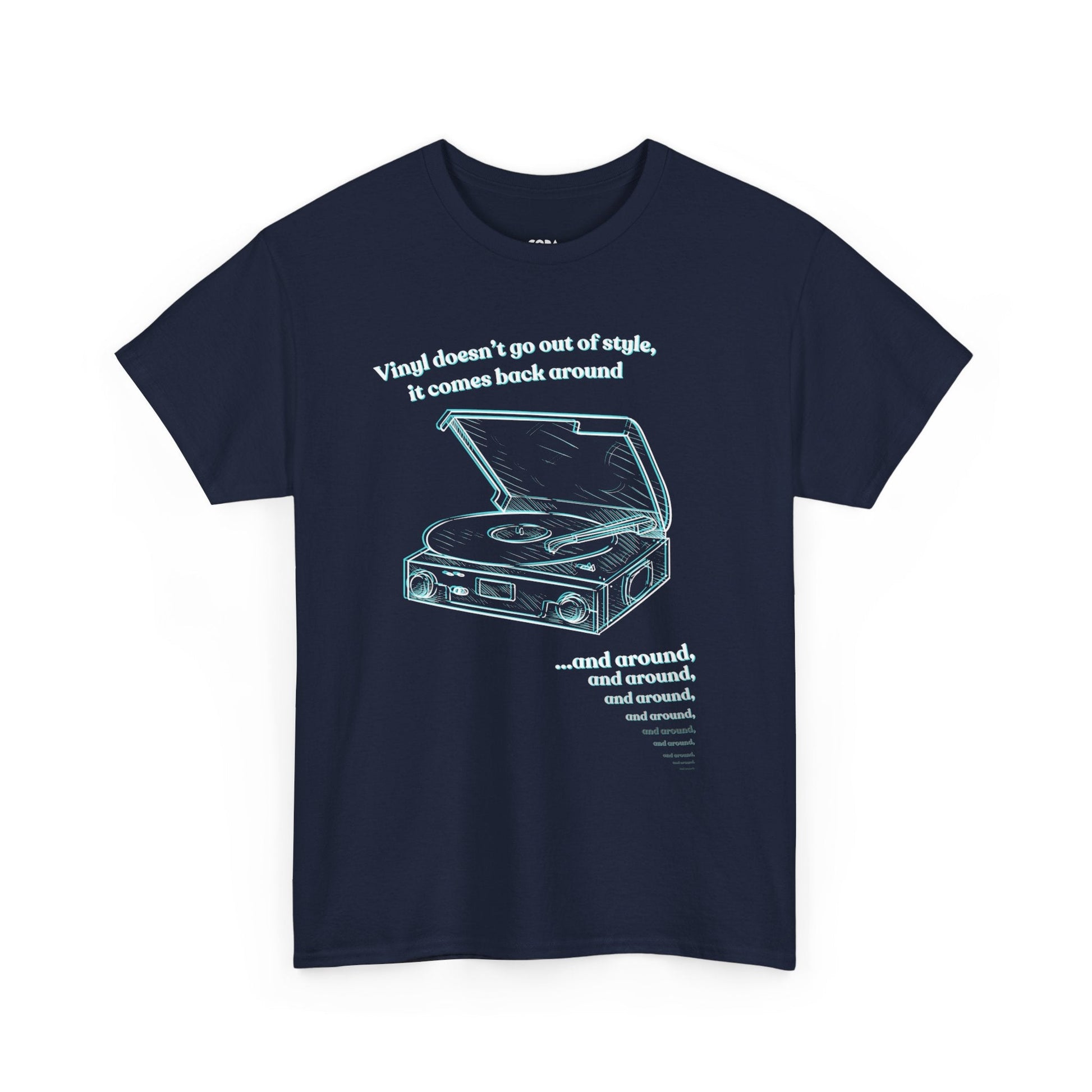 Vinyl Doesn't Go Out of Style Men's T-Shirt