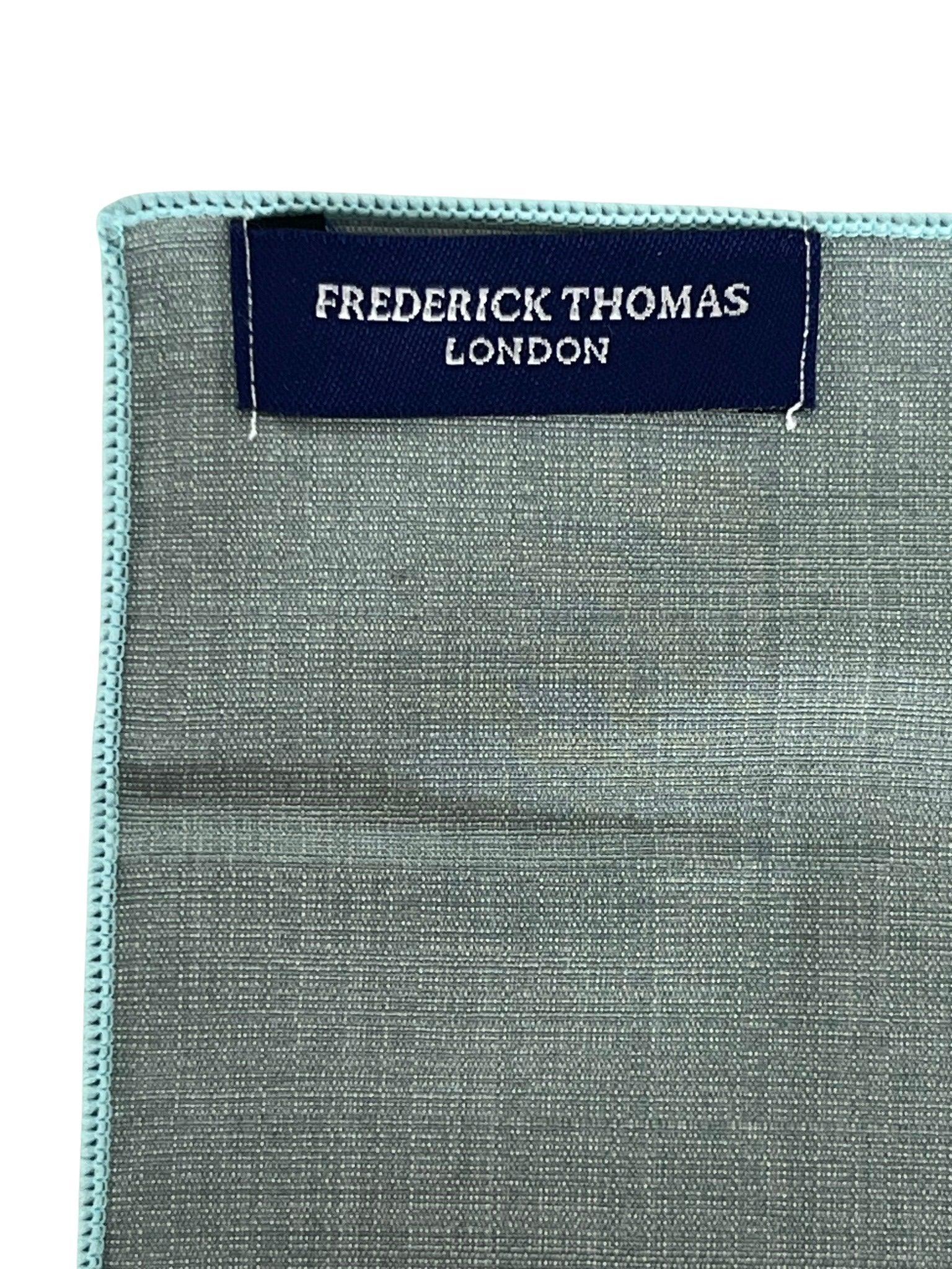 Sage Mint Olive Green Bamboo Tie and Pocket Square Set