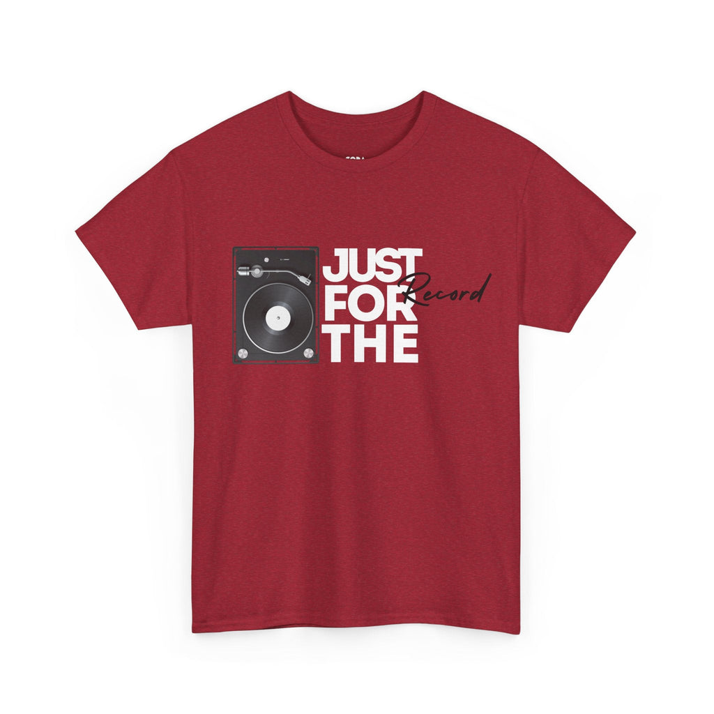 Just for the Record Men's Vinyl T-Shirt