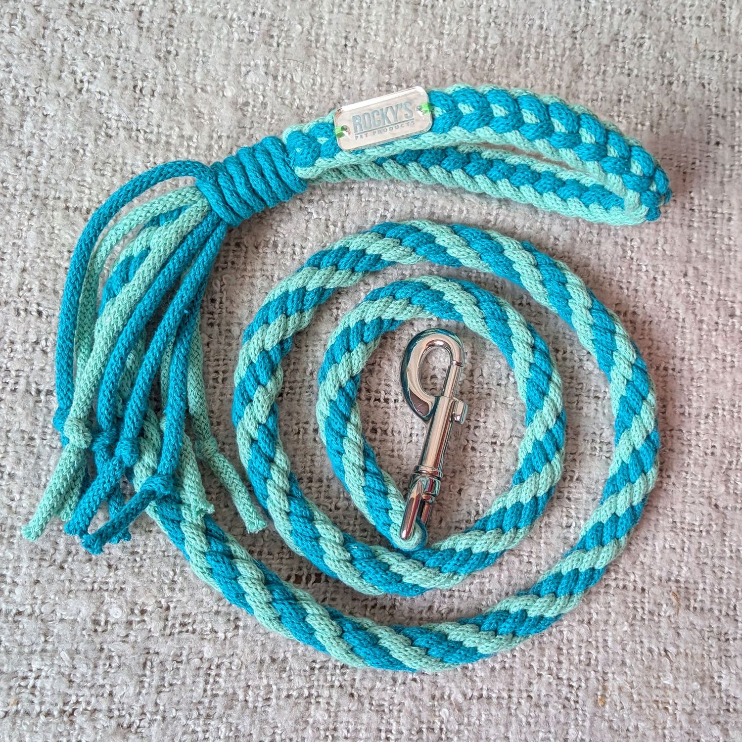Make Your Own Dog Lead Craft Kit in Mint