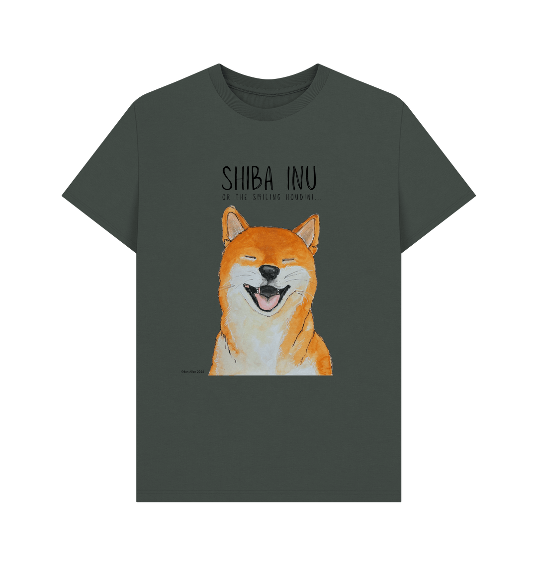 Shiba Slips in Style The Great Escape Mens Tee
