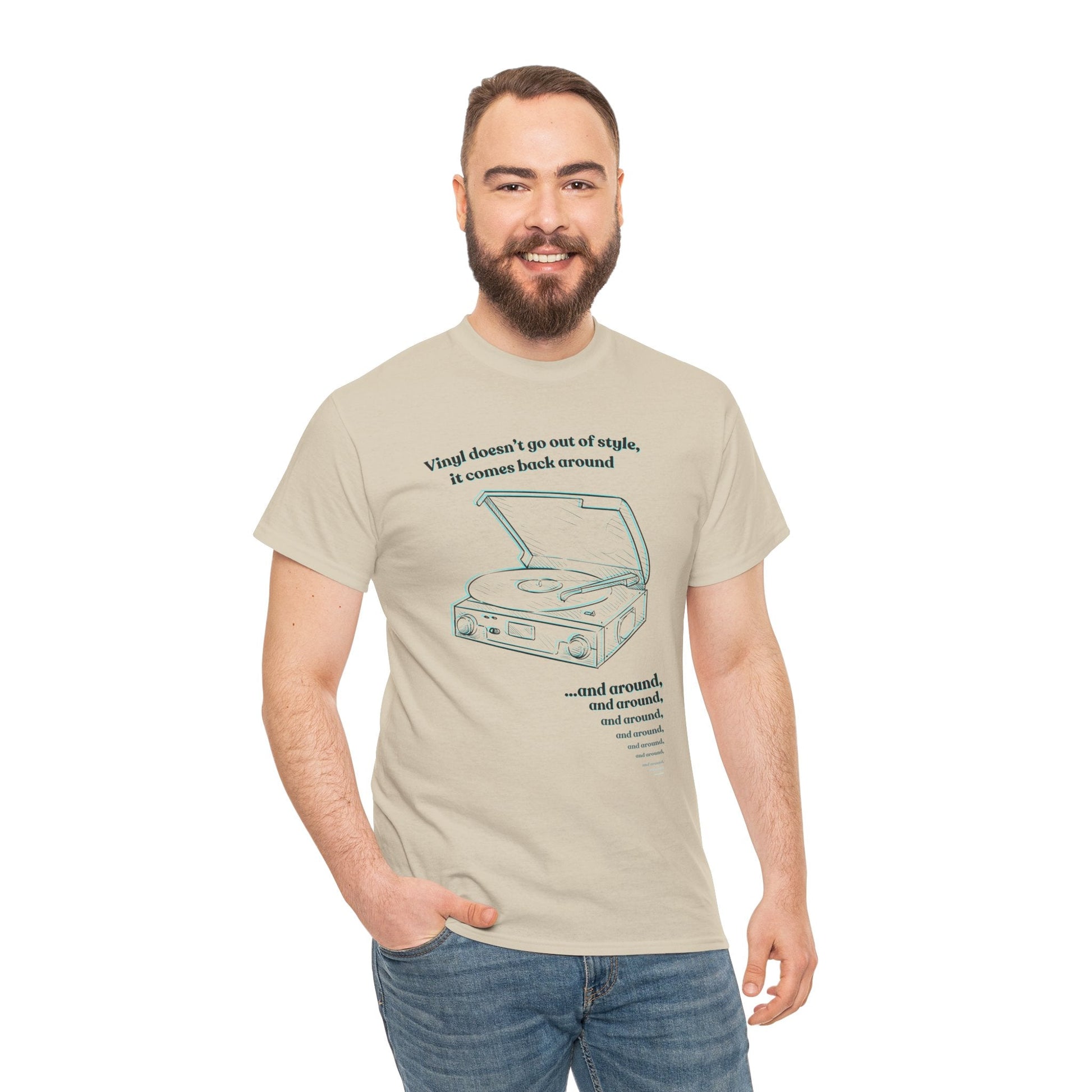 Vinyl Doesn't Go Out of Style Men's T-Shirt
