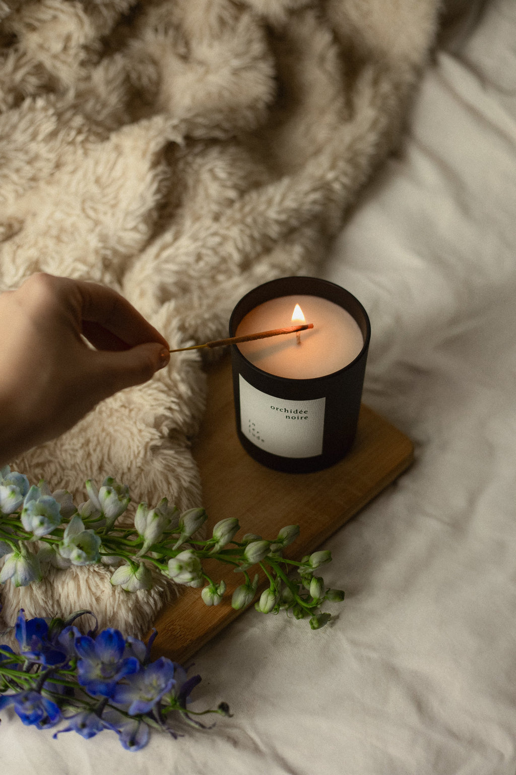 Orchidée Noire Soy Wax Scented Candle