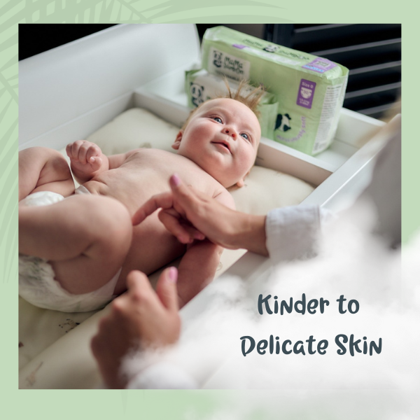 Newborn Starter Bundle with Bamboo Nappies and Wipes