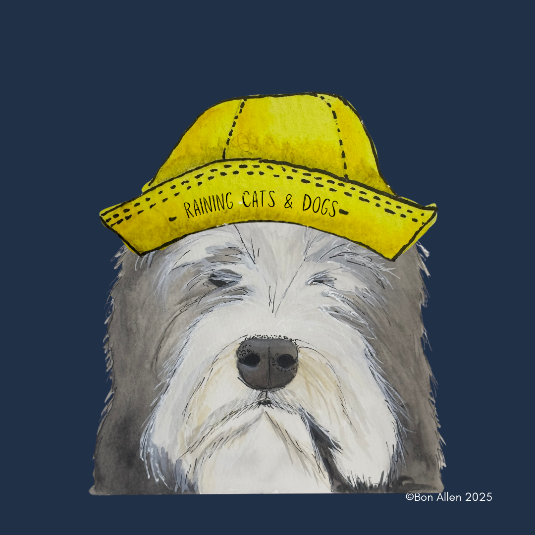 Bearded Collie Golf Umbrella