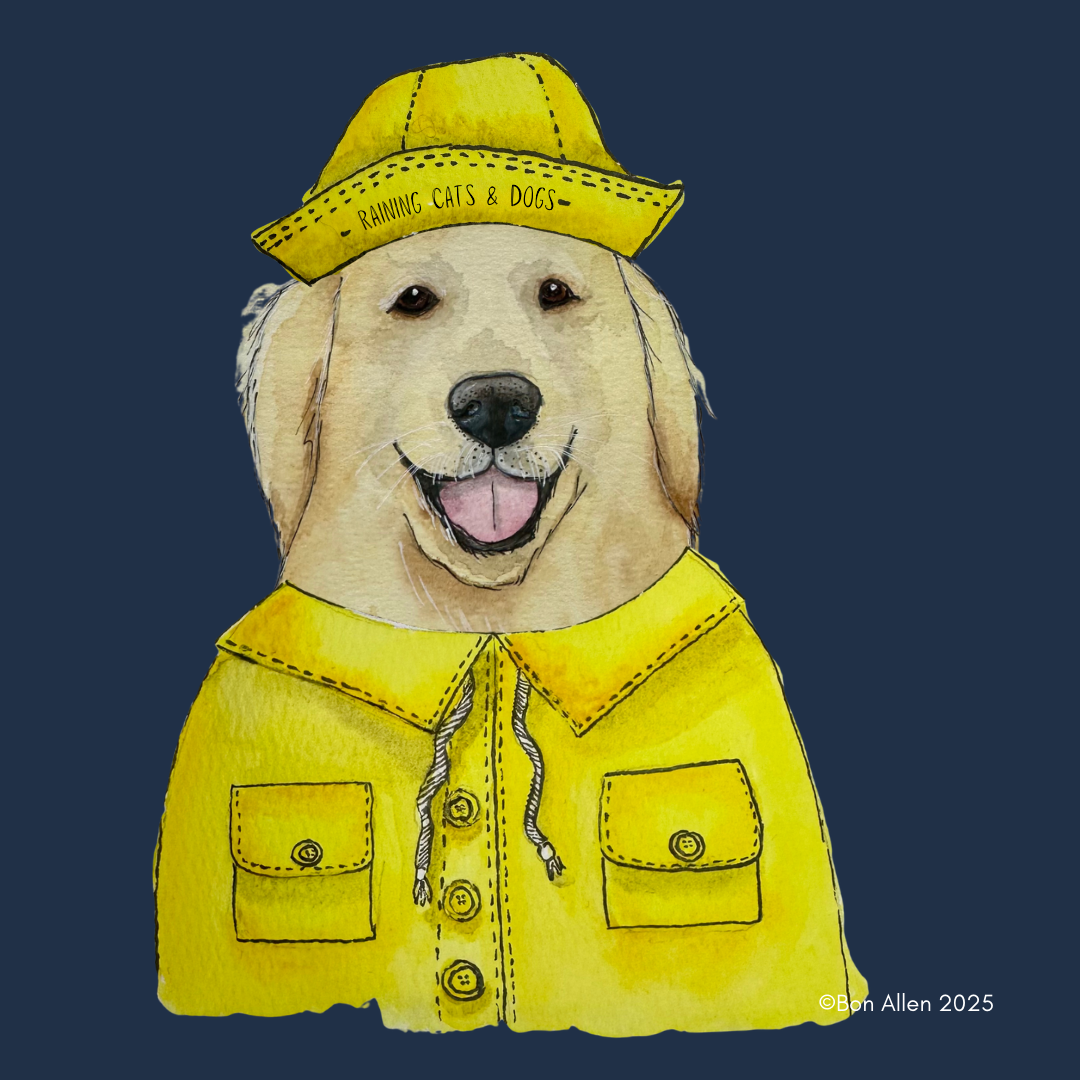 Retriever Golf Umbrella Stay Dry Stay Golden