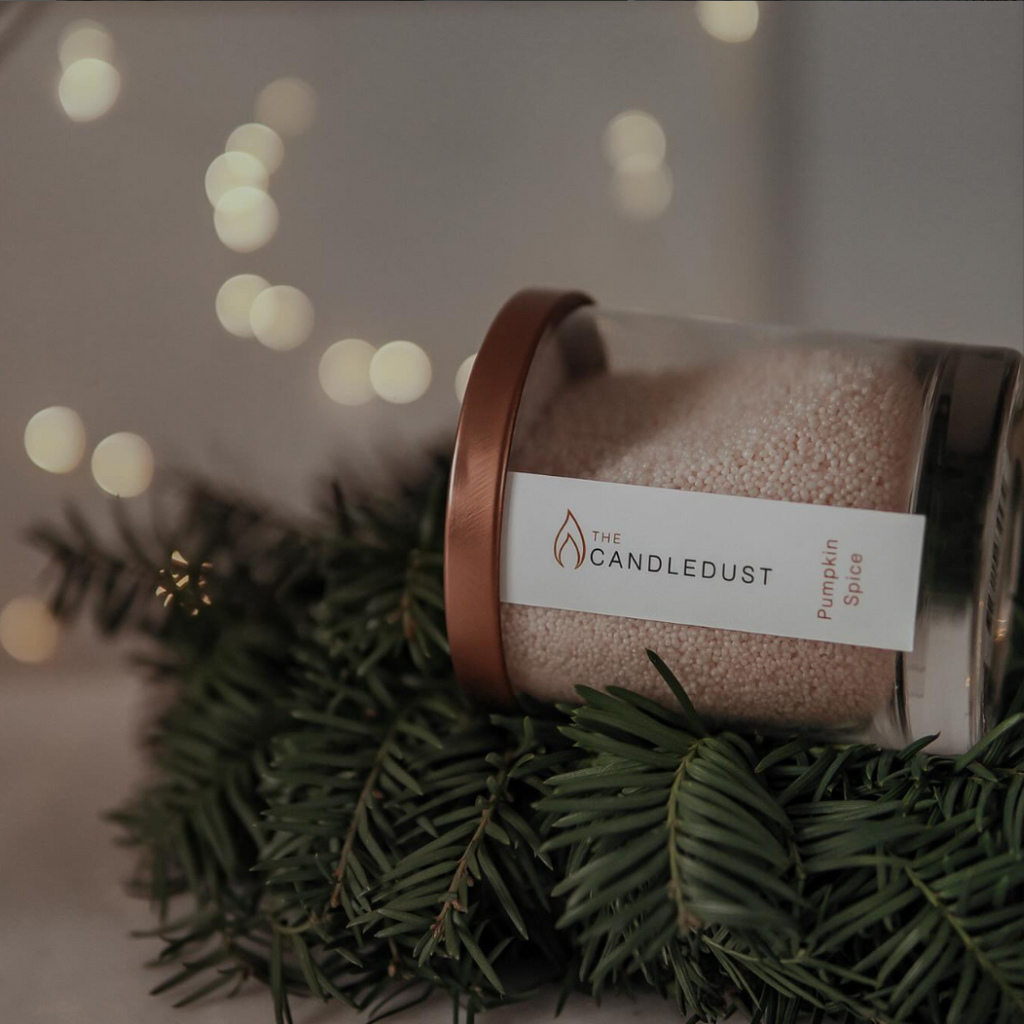 Elegant Candledust Candle – Honey & Smoky Scent, Vegan-Friendly by Candledust at www.brixbailey.com