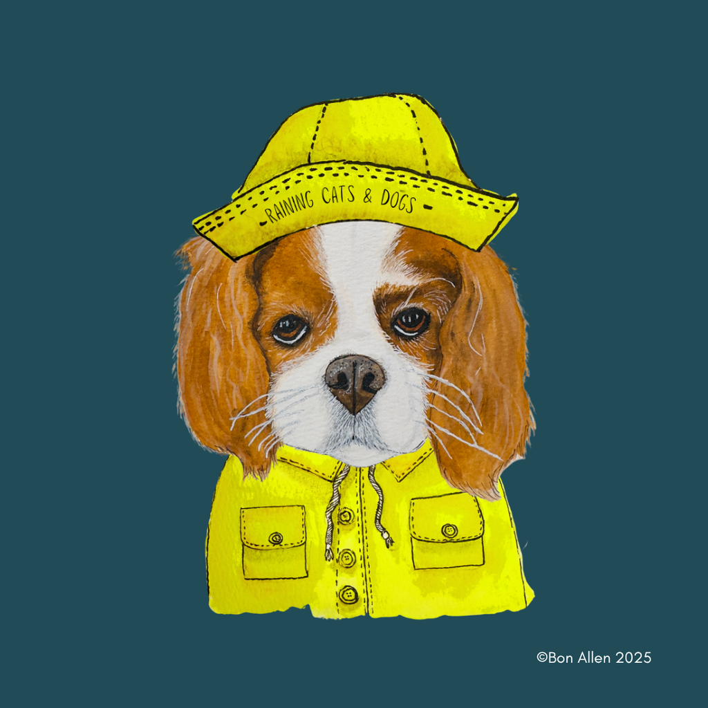 Cavalier King Charles Spaniel Golf Umbrella