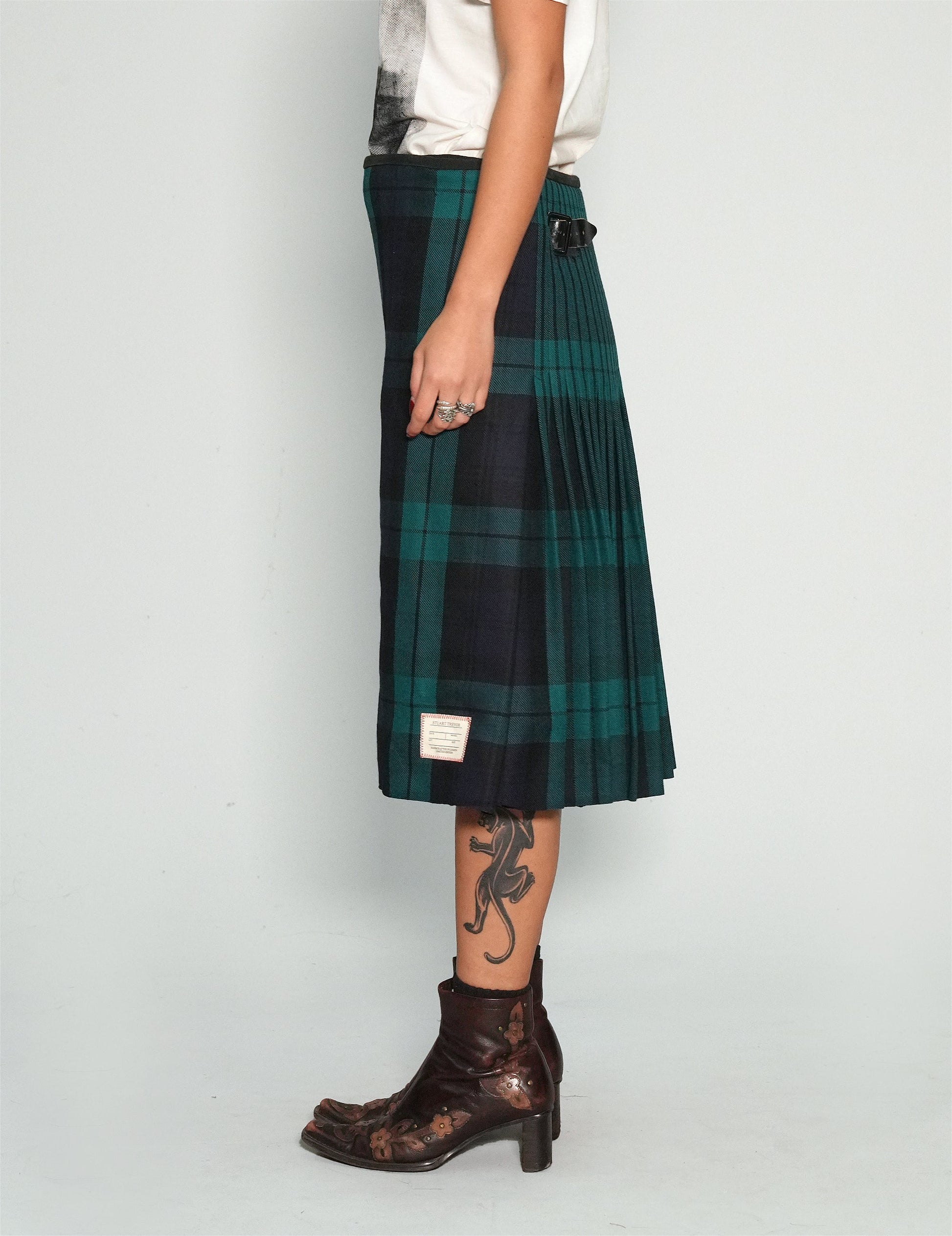 Vintage Royal Regiment of Scotland Kilt in Pure Wool
