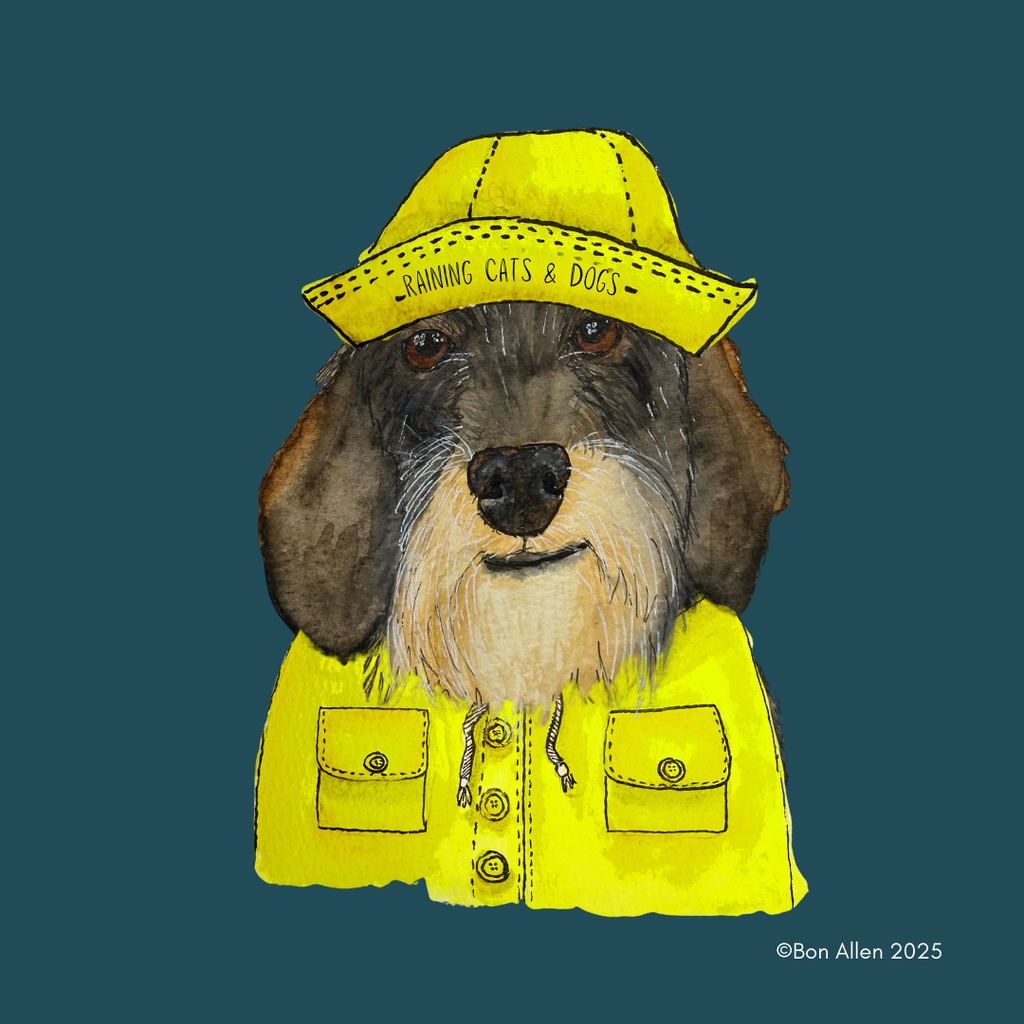 Dachshund Downpour Defender Golf Umbrella