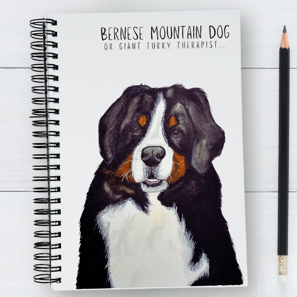 Bernese Mountain Dog Notebook for Thoughtful Souls