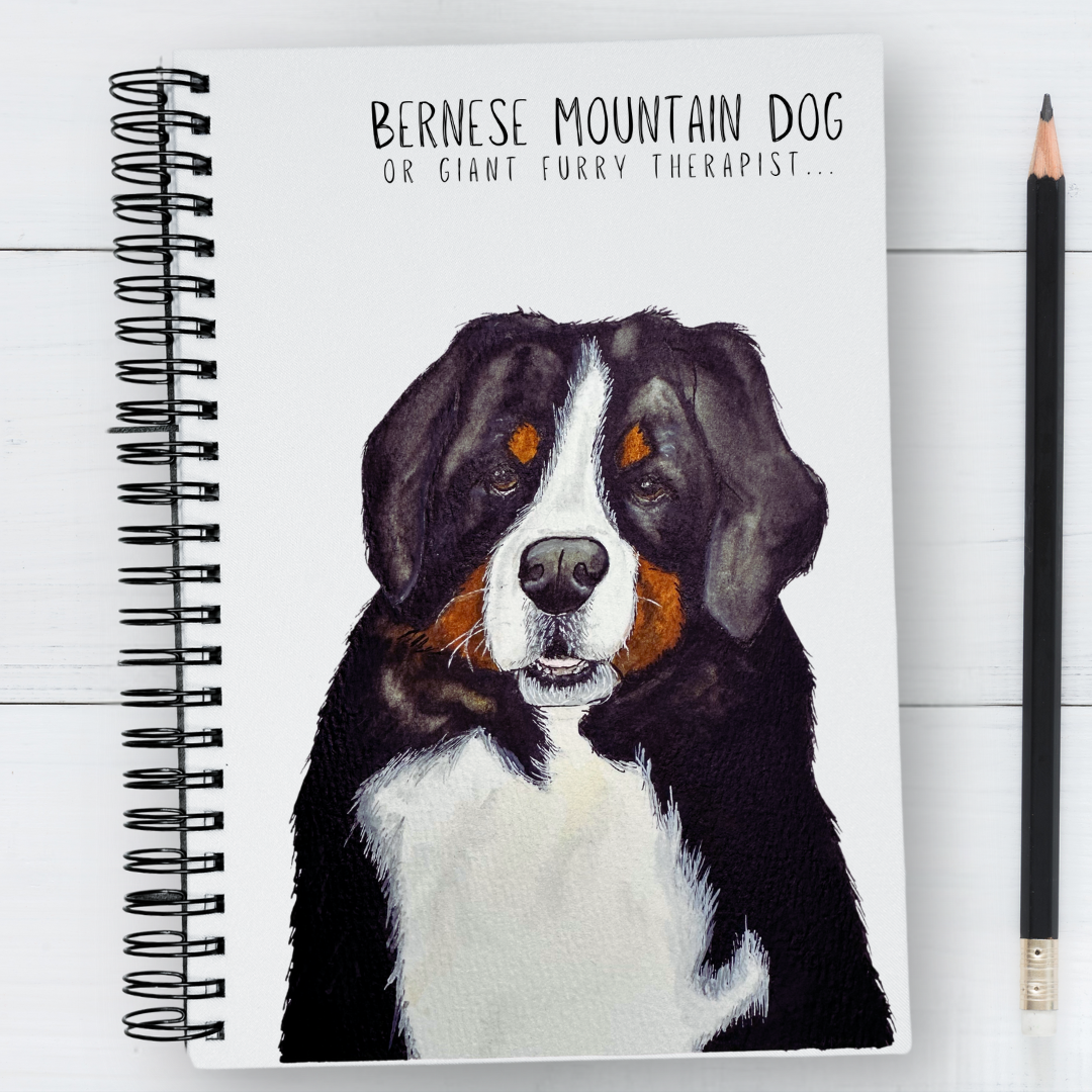 Bernese Mountain Dog Notebook for Thoughtful Souls