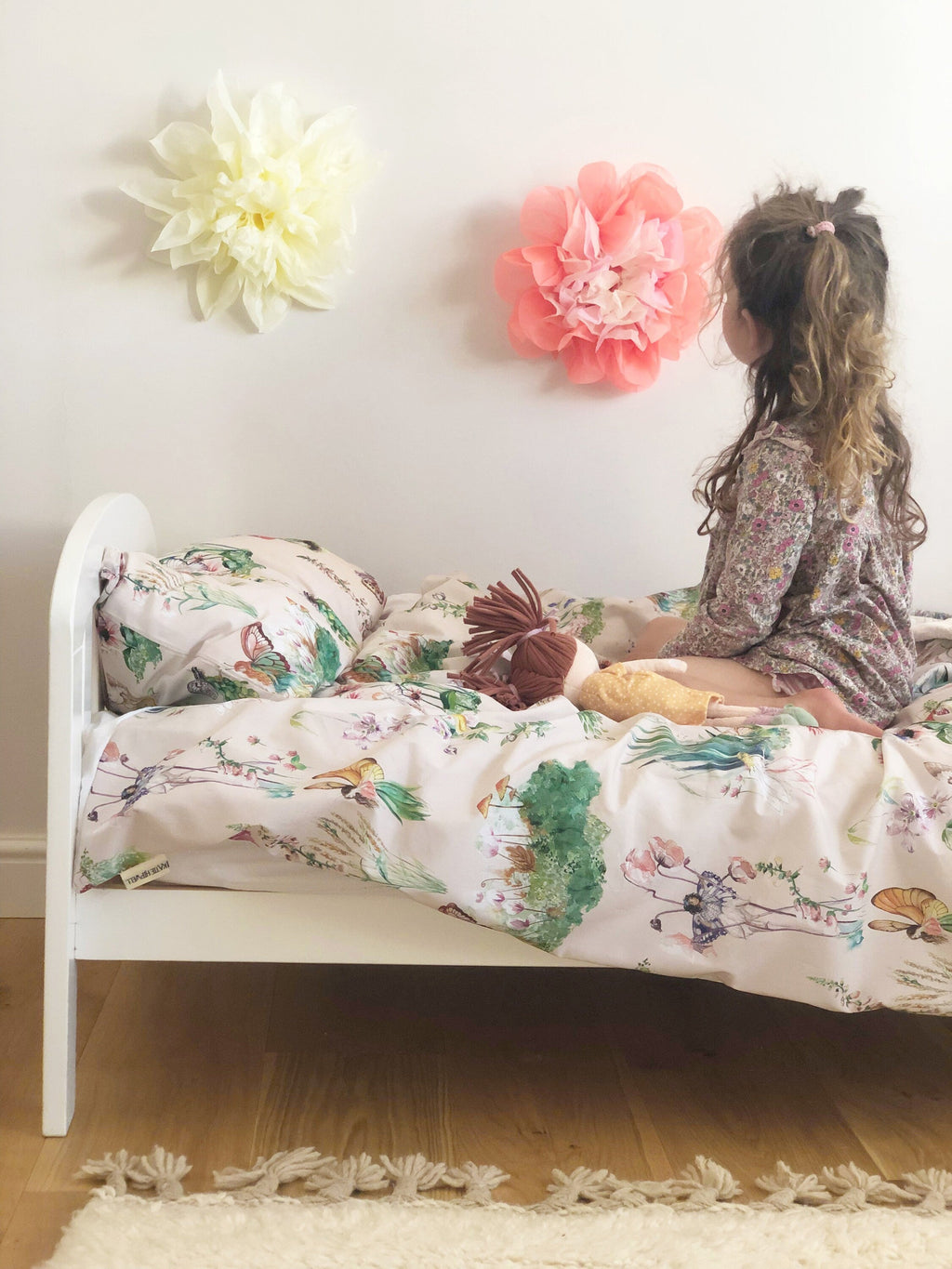 Fairy Garden Children's Bedding Set for Toddler and Single Beds