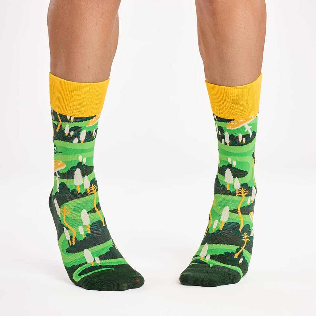 Hiss terical Jungle Socks