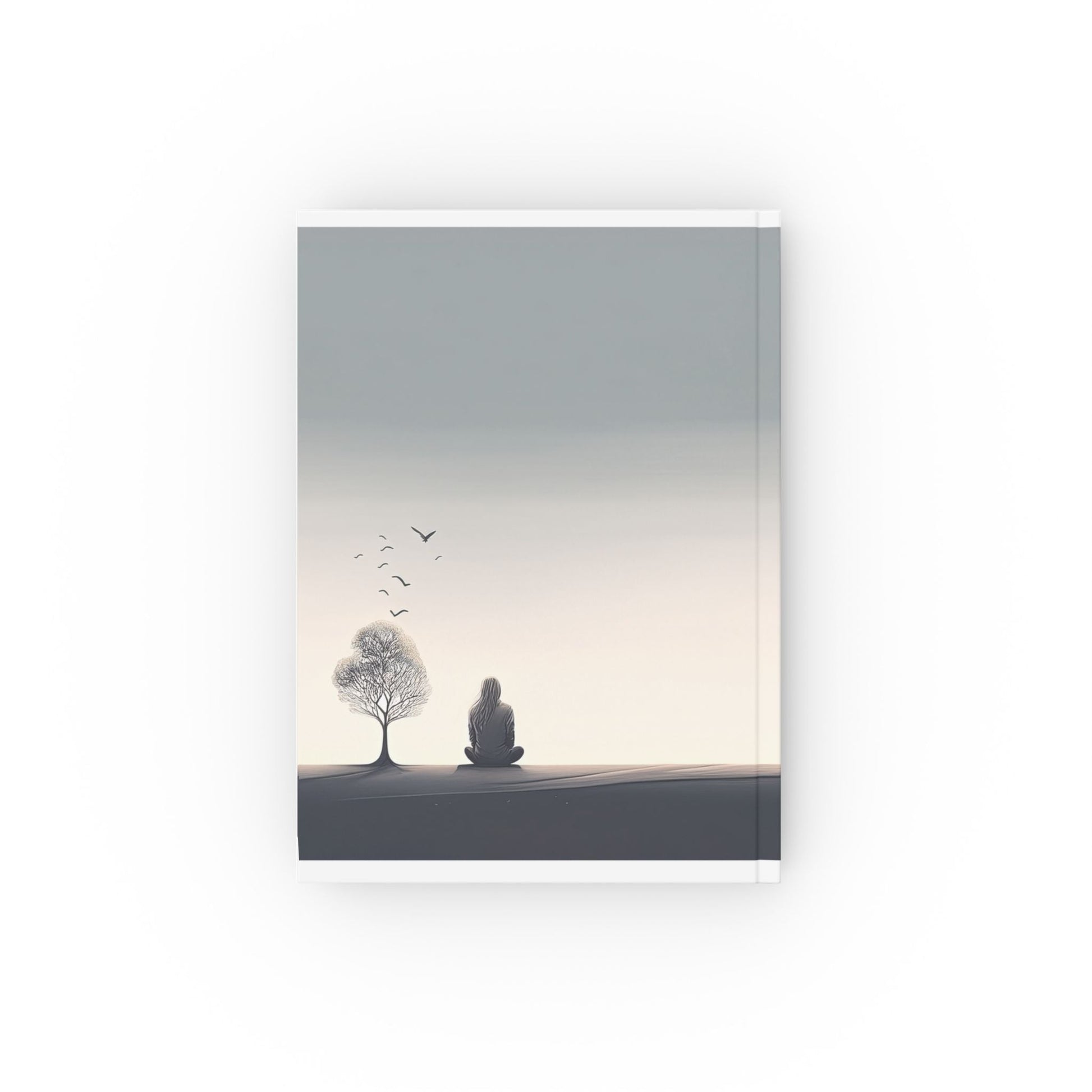 Hardcover Journal with Minimalist Design Lined Unlined or Graph Pages