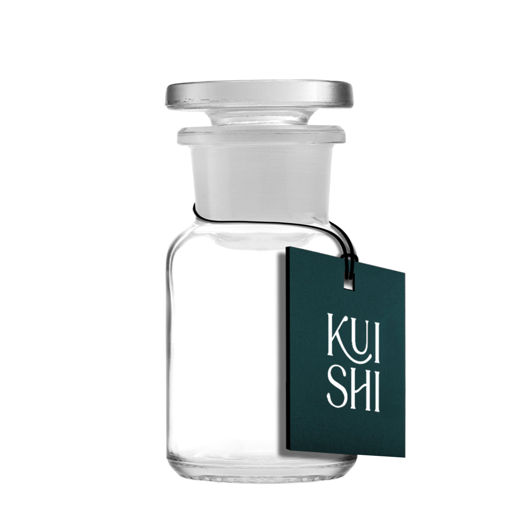 Clear Glass Apothecary Jars with Lids