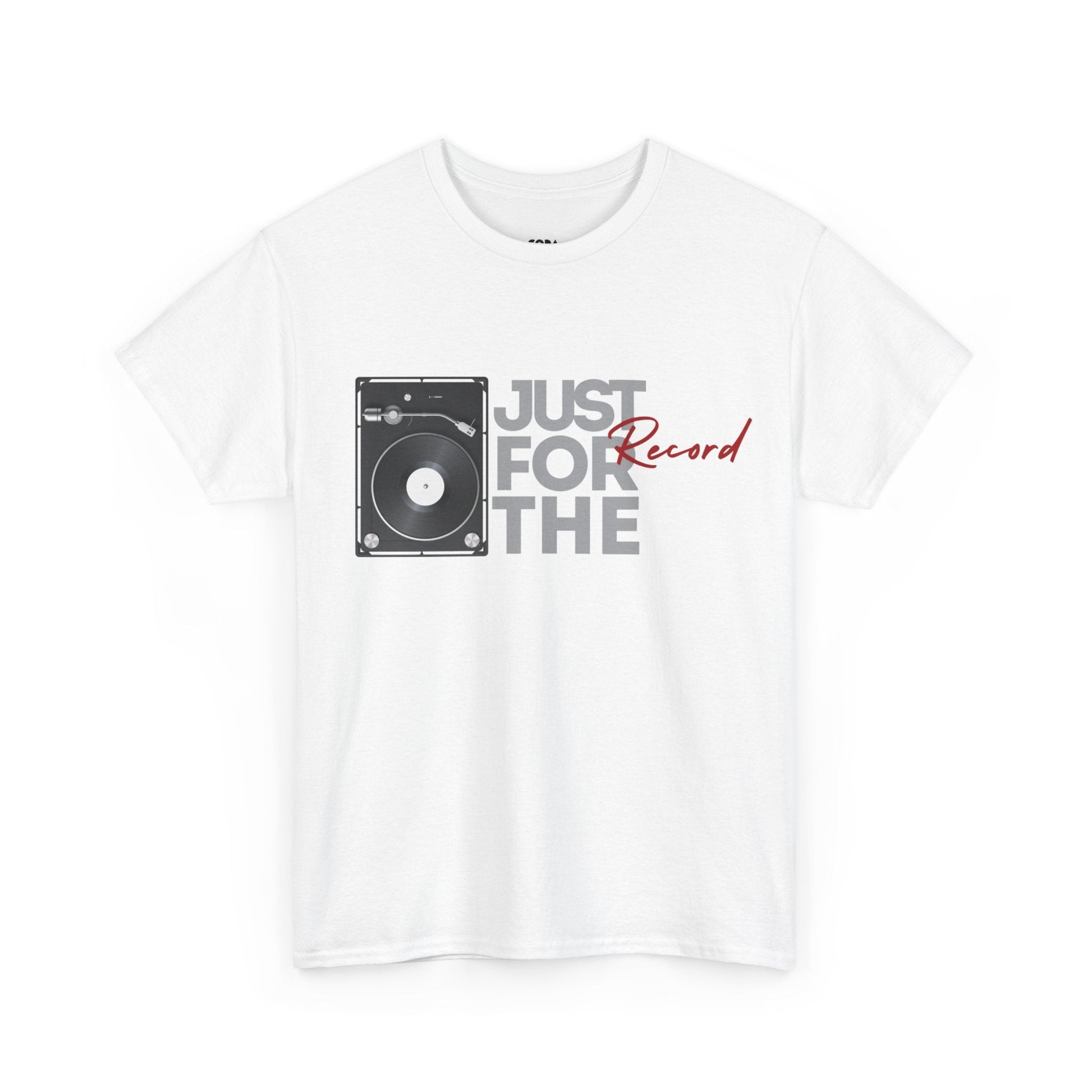 Just for the Record Men's Vinyl T-Shirt