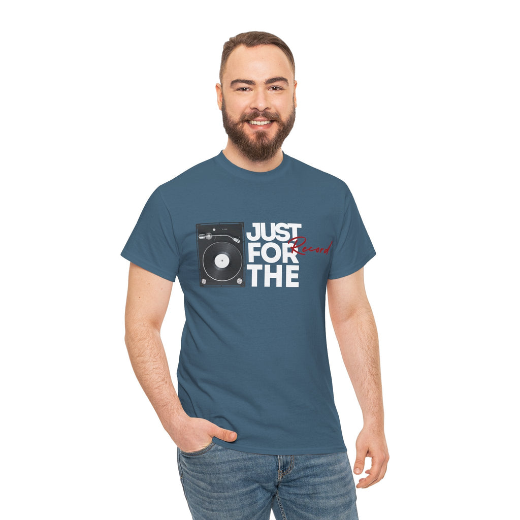 Just for the Record Men's Vinyl T-Shirt
